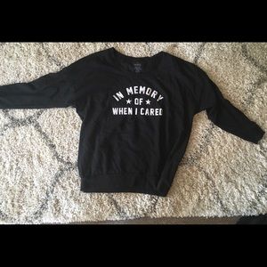 Torrid “in memory of” sweatshirt